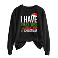 thumbnail image 3 of Christmas Sweatshirt for Men Women Long Sleeve Loose Casual Crewneck Pullover Sweatshirts for Couples, 3 of 5