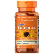 Lutein 40 mg with Zeaxanthin, 120 Softgels by Puritan's Pride