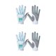 thumbnail image 2 of Eigraketly Guantes de golf para mujer Diseño antideslizante Gránulos para mano izquierda y derecha Tela de microfibra Transpirable Guantes deportivos Type3 NO3 Eigraketly CBP013782, 2 of 5