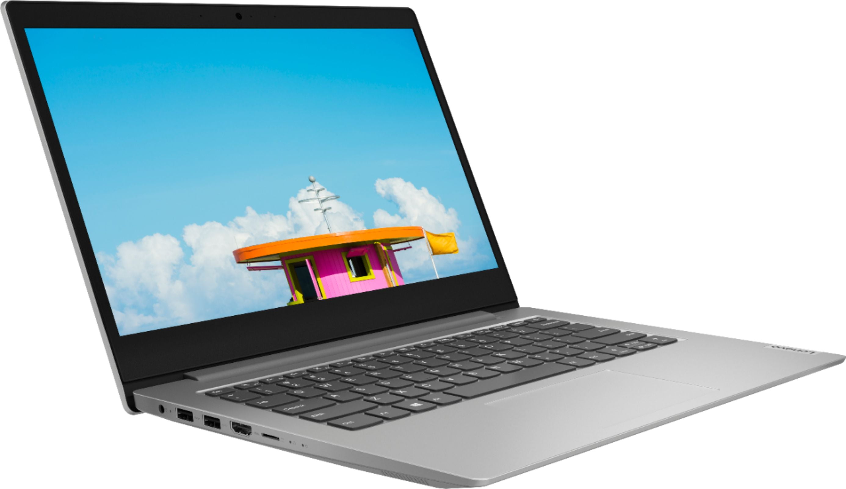 Lenovo IdeaPad 1 14 Laptop AMD 4GB Memory AMD 64GB eMMC Gray