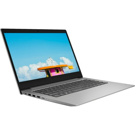 Lenovo - IdeaPad 1 14" Laptop - AMD A6-Series - 4GB Memory - AMD Radeon R4 - 64GB eMMC Flash Memory - Platinum Gray