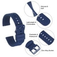 thumbnail image 6 of Uxcell Silicone Watch Bands, 18mm Watch Strap Quick Release for Men Women, Navy Blue, 6 of 7