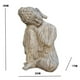 thumbnail image 4 of Reloj De Pared Con Forma De Gato Buda, Adorno Colgante Silencioso, Escultura Para Cocina, Oficina, Jardín, Patio, Estante, Regalo De Inauguración, Decoración Del Hogar, Artesanía Artística, 4 of 8