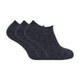 thumbnail image 1 of Sock Snob - 3 Pairs Mens Thick Cushioned Low Cut Ankle Thermal Trainer Socks, 1 of 2