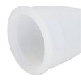 thumbnail image 3 of 10pcs Soft Silicone Menstrual Cup Set Portable Flexible Reusable Crescent Stem Period Cup for Women White, 3 of 4