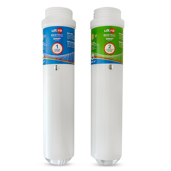NCI MMP series ULTRA Eco Replacement Filters, compatible with TYENT MMP Series (MMP-5050, MMP-7070, MMP-9090, MMP-11T) Countertop Water Ionizer - Dua