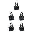 thumbnail image 3 of Baohd Larger Capacity Tote Bag With Big Opening For Easy Access Books Crossbody Bag black 5Set, 3 of 6