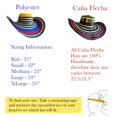thumbnail image 4 of Sombrero Vueltiao Colombian Hat (Polyester, Adults, Extralarge(XL), 650500), 4 of 4
