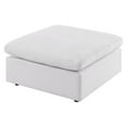 thumbnail image 4 of Modular Lounge Sectional Deep Sofa Set, White, Fabric, Modern Contemporary, Outdoor Patio Balcony Cafe Bistro Garden Furniture Hotel Hospitality, 4 of 10