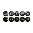 thumbnail image 2 of Ethern Weight Stack Labels Black Background White Number Stickers for Fitness Equipment, 2 of 9