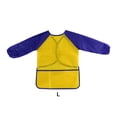thumbnail image 4 of Maytalsory Colorful Painting Clothes For Childrens Waterproof Comfortable And Breathable Not Shrinking Yellow Blue L, 4 of 6