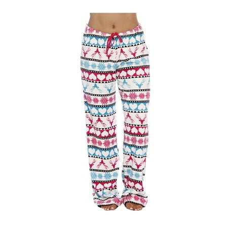 

Lazybaby Women Christmas Pajamas Sleep Bottoms Pants Trousers Animal Print Loungewear Sleepwear