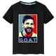 thumbnail image 4 of 2024 HOT Messi Ropa estampada para niños Verano Algodón Camiseta para niños Niñas Casual Manga corta Moda Camisas negras Ropa deportiva Top, 4 of 5