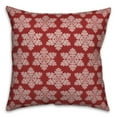 thumbnail image 2 of Creative Products Snowflake pattern 16x16 Spun Poly Pillow, 2 of 3