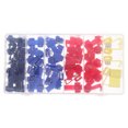 thumbnail image 1 of Shisuyan 65pcs Quick Splice Wire Connectors Kit Solderless Electrical Crimp Terminals T Tap Quick Disconnect Insulated Wire Connectors For Automotive Wiring, 1 of 1