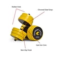 thumbnail image 6 of Tuekys 2 in 1 44LBS Adjustable Dumbbell Set, Free Weight Set Used as Dumbbell and Barbell for Home Gym Fitness Workout Equipment, 6 of 7