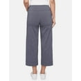 thumbnail image 2 of S.C. & CO. Women's Wide Leg Crop Pant Navy Large, 2 of 2