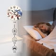 thumbnail image 4 of 14 Inch Wall Clock Battery Operated Silent Clock Decorative for Office, Kitchen, Outdoor, Living Room，Watercolor Blue Bird with Red Berries Design, 4 of 4