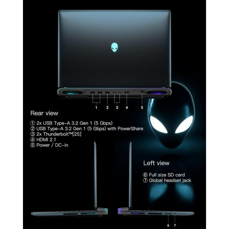 Alienware 18 Area-51 Gaming Laptop - Intel Core Ultra 9