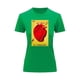 thumbnail image 1 of Playera Blusa El Corazon De La Loteria Mexicana Tradicion Mexicana Color Verde Talla Mediana Marca Emil SaEs, 1 of 4