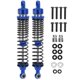 thumbnail image 1 of Estrela 2 uds 108mm RC amortiguador de Metal juego de amortiguadores para HSP / RGT / Himoto / Redcat 1/10 RC CarDark Blue, 1 of 8