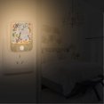 thumbnail image 2 of Yayeee LED Night Lights with Motion Detectors Auto Dusk to Dawn Light Sensors, 2 Pack, Colorful Leaves, 2 of 7
