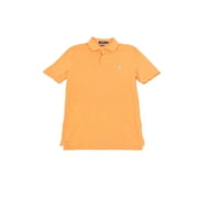 Polo Ralph Lauren Mens Pique Polo Shirt Small Classic Fit Orange S