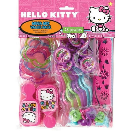 UPC 013051497095 product image for Hello Kitty Mega Mix Party Favor Pack, 48pc | upcitemdb.com