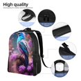 thumbnail image 5 of Fotbe Beautiful Flower Blue Bird Travel Laptop Backpack, Business Slim Sturdy Laptops Backpack, Water Resistant College School Computer Bag Gift for Men & Women Fits 15.6 Inch Notebook, 5 of 8