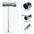 thumbnail image 3 of Compatible avec kit ecrou Tete debroussailleuse Universelle, pour dbroussailleuse FS55 FS55R FS56 FS56RC FS70R FS80 FS85 FS90 FS90R FS94 FS100RX, 3 of 5