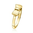 thumbnail image 2 of Ross-Simons 10kt Yellow Gold Bow Tie Ring, Women's, Adult, 2 of 7