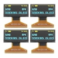 thumbnail image 1 of LCD Display Module, 4Pcs 30PIN Digital LCD Module Small 0.96in  For DIY White Displaying,Blue Displaying,Yellow Blue Displaying, 1 of 8