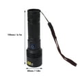thumbnail image 5 of SV50 20W 365nm Flashlight Rechargeable Blacklight Flashlight for Detecting Forged Documents Amber Jewelry Pet Urine Stain, 5 of 8