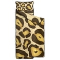 thumbnail image 2 of Gold and Brown Of Leopard Print Toddler Nap Mats for Kids Preschool,Sleeping Mat Bag or Kids,Toddler Sleeping Bag,Toddler Nap Mat or Daycare, 2 of 6