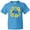 Pacific Blue, variant on Inktastic Blessed Sunflower Wreath Youth T-Shirt