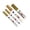 Gold, variant on Kilougeis 4Pcs Stone Tablet Up Pen,Large Capacity Metal Marker for Restoration Water Proof & Heat Repair & Letter