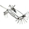 thumbnail image 2 of Lezyne Stainless Steel 12 Bit CNC Machined Multi Tool: Silver, 2 of 2