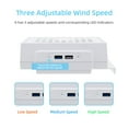 thumbnail image 6 of Cooling Fan for Xbox Series S Console - RGB LED Display, Low Noise, Includes 2 Extra USB Ports, 3 Level Adjustable Speed External Cooler-White, 6 of 9