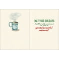 thumbnail image 2 of LPG Greetings Coffee Break: Peggy Abrams Box of 18 Santa Christmas Cards, 2 of 2