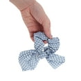 thumbnail image 4 of Unique Bargains 1 Pc Stylish Bow Dots Hair Ties Hair Bands Blue, 4 of 5