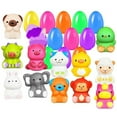 thumbnail image 2 of LAMDAWE 12/24 Pack Prefilled Easter Eggs with AnimalsSqueeze Toys,EasterBasket Stuffers Fillers,Stress Relieving Sensory FidgetToys for Birthday Easter PartyFavors,ClassroomPrize Supplies, 2 of 7