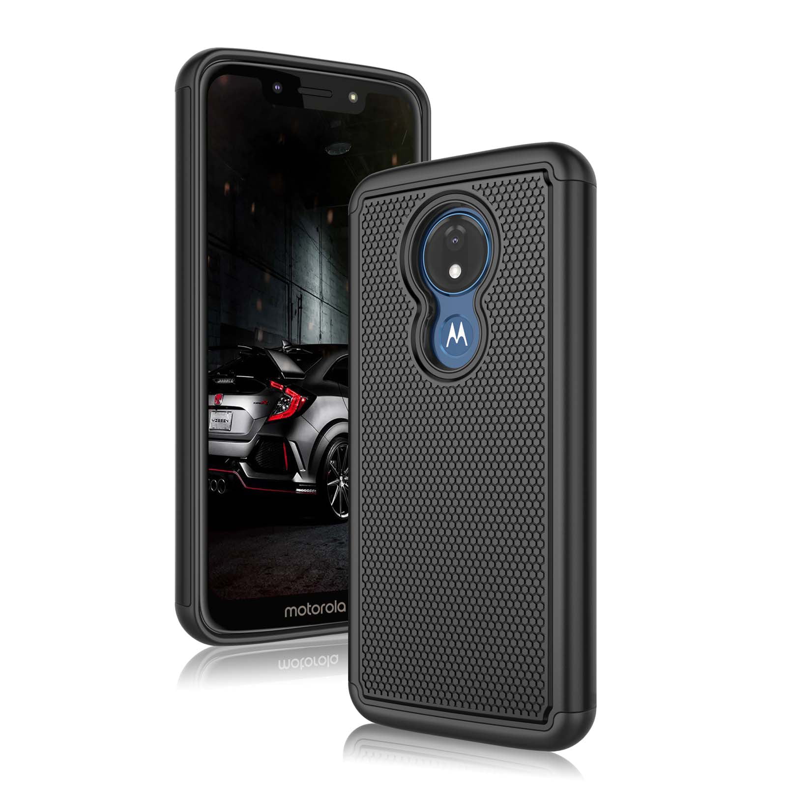 Moto G7 Play Case, Phone Cases for T-Mobile Revvlry, Njjex Rugged ...