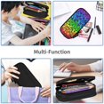 thumbnail image 5 of Goofa Multicolored Butterflies Pattern Big Capacity Pencil Pen Case Office College Large Storage High Capacity Bag Pouch Holder Box Organizer, 5 of 9