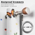 thumbnail image 2 of Outdoor Curtains for Patio Waterproof, Spring Mushrooms Outdoor Privacy Panels Grommet, Farmhouse Pastoral Botanical Watercolor Blackout Outside Curtains for Porch/Cabana 54"x108", 1 Panel, 2 of 8