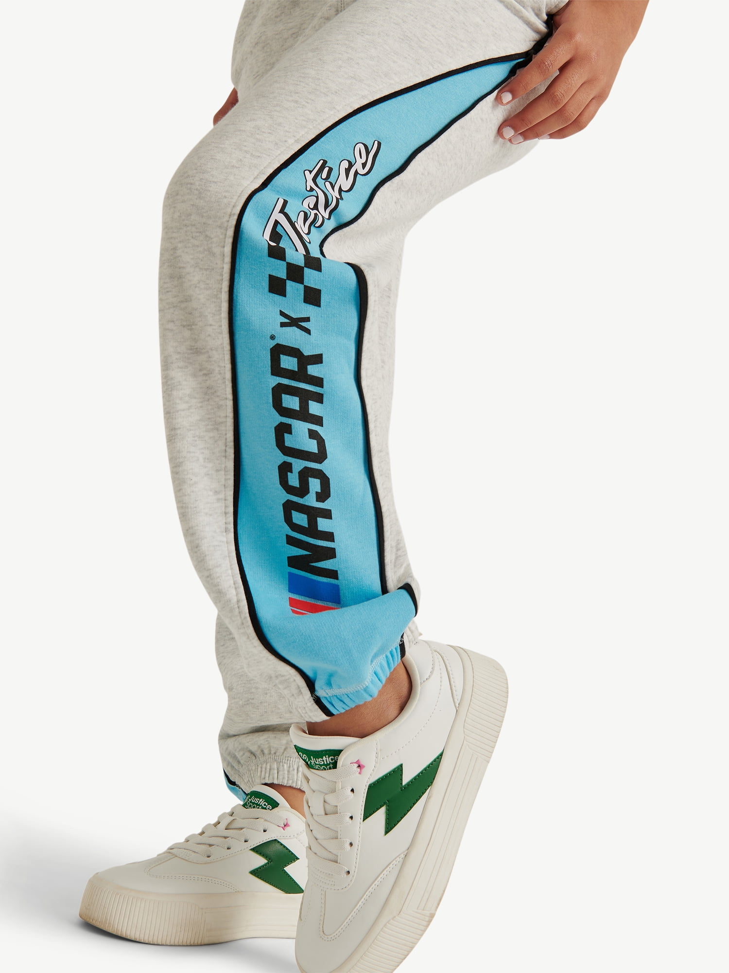 Justice Girl's NASCAR X Justice Collab Jogger, Sizes XS - XLP