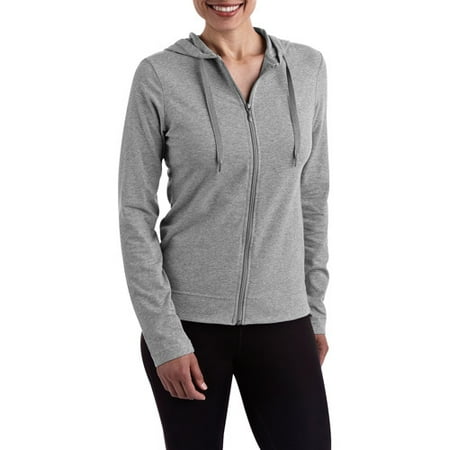 Danskin Now Womens Dri More Zip Up Hoodi