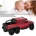 thumbnail image 3 of 26-27 Pickup Truck Toy 1:32 High Simulation Alloy Pull Back Pickup Truck Model Diecast Model Toy Cars with Sound & Light Decoration Ornaments for Kids, 3 of 5