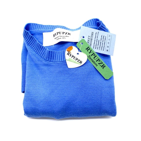 RYPUPZR Sweaters Comfortable and Stylish Loose Fit Sweaters for a Minimalist Look