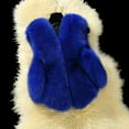 thumbnail image 2 of Toddler Winter Jacket Girls Faux Fur Vest Thick Warm Shoulder Outwear, 2 of 6