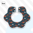 thumbnail image 4 of Hirioo Autumn Forest Animals Cute for Baby Cotton Petal Bib Drool Bibs for Baby Boy Unisex, 4 of 9